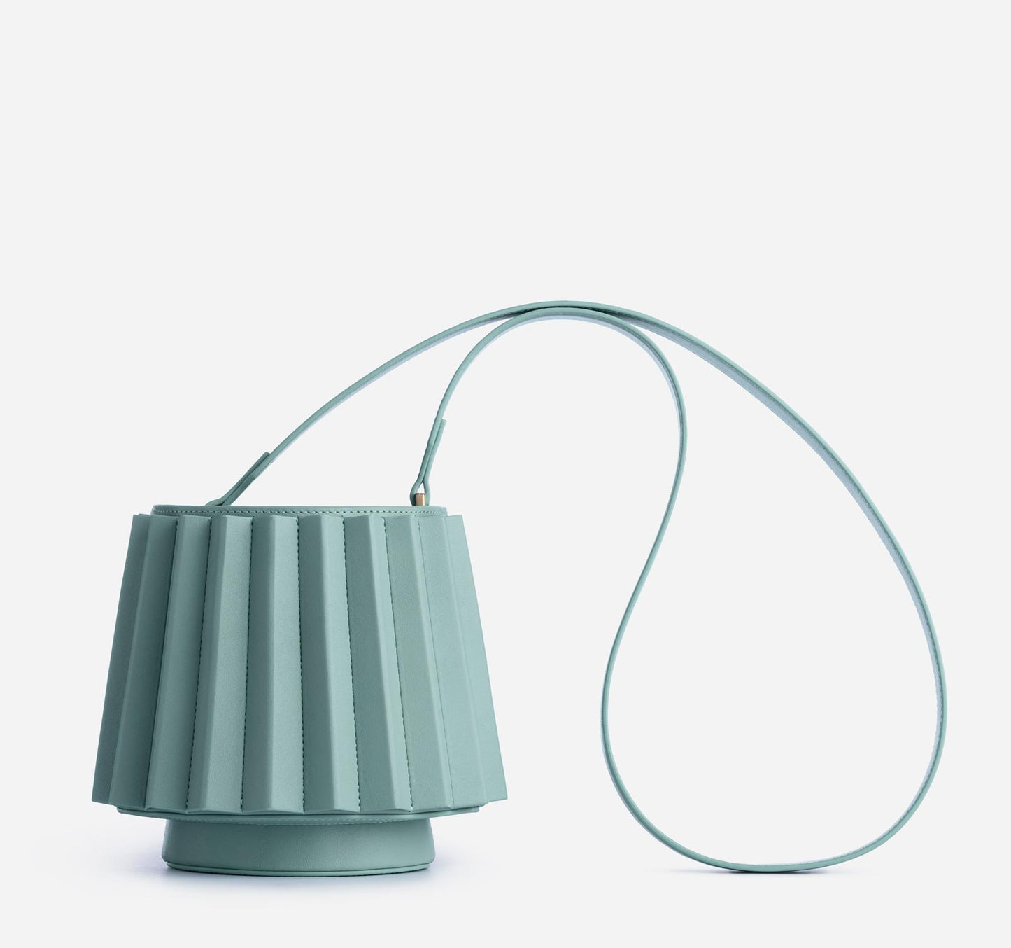 Mini Lantern Bag Pleated - Mint