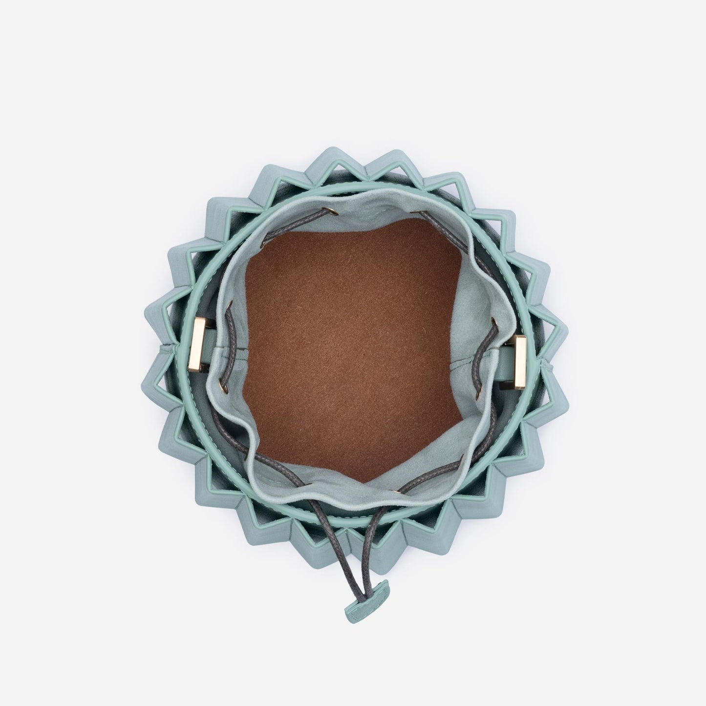 Mini Lantern Bag Pleated - Mint