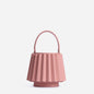 Mini Lantern Bag Pleated - Seashell Pink